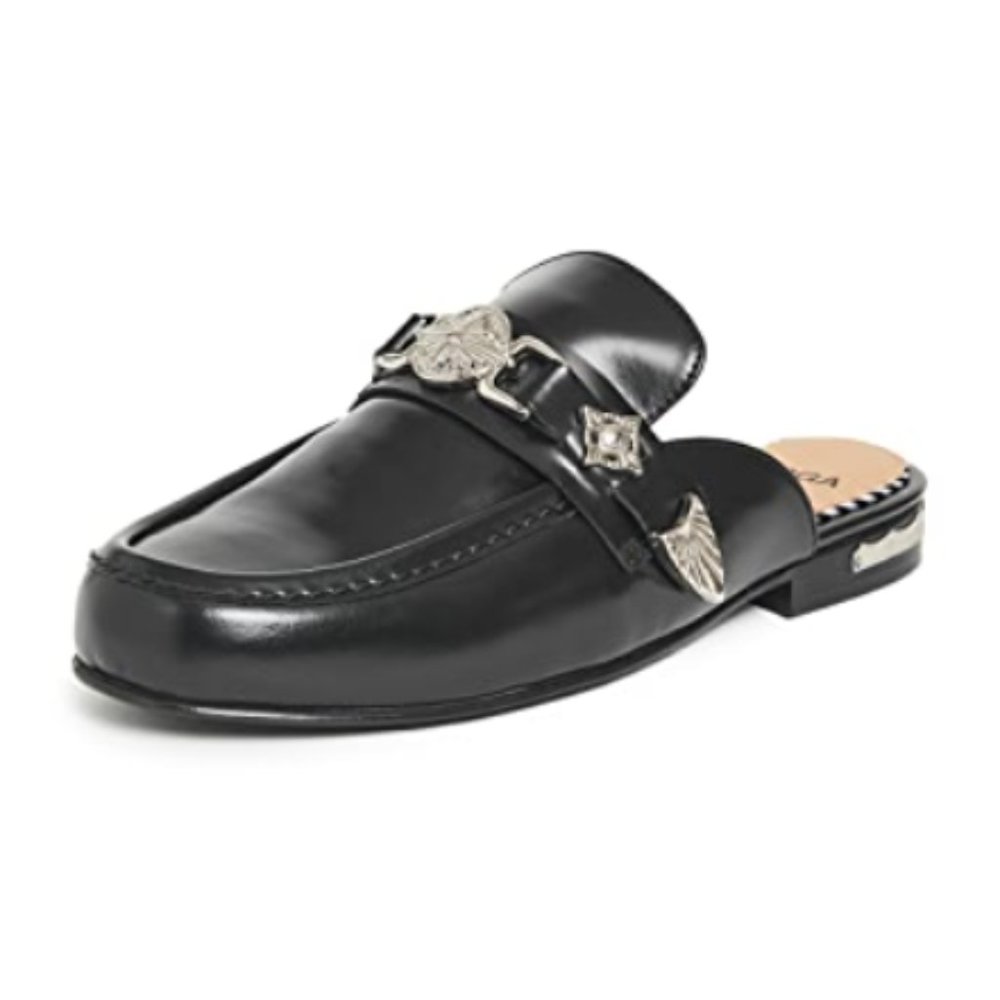 BRAND NEW TOGA PULLA BUCKLED SLIP ON LOAFER BLACK